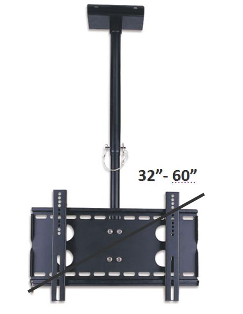 Supporto a soffitto per display LCD 32-60" - Clicca l'immagine per chiudere